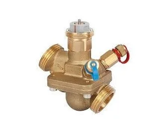 Автоматический балансировочный клапан AQT Ду 10-50 с ниппелями и с фиттингом