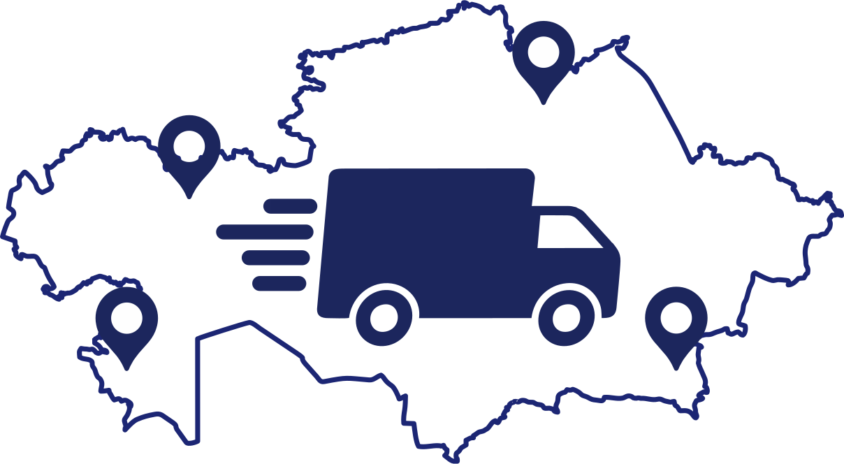 Доставка в любой регион РК