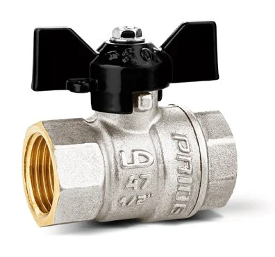 Кран шаровый LD Pride 47.20.В-В.Б, муфтовый Ду 15-32 мм (ручка бабочка)